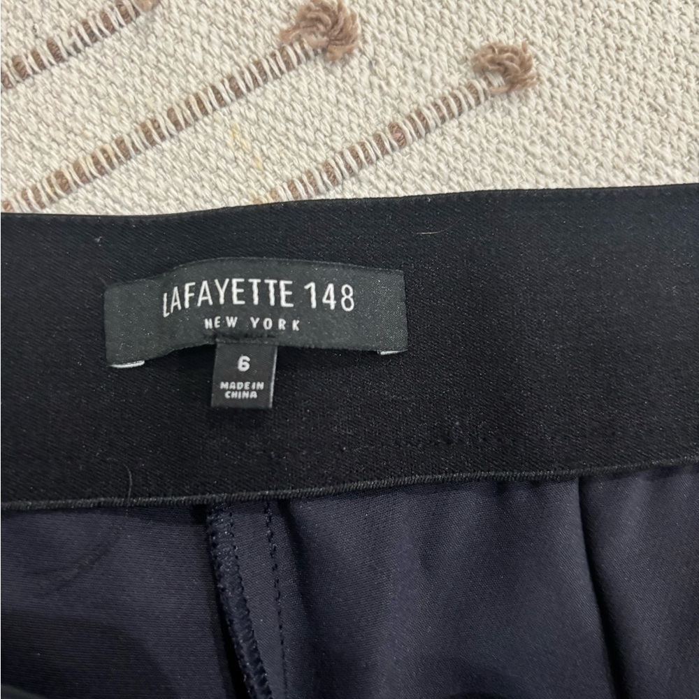 NWOT Lafayette 148 navy blue pants - Picture 12 of 14